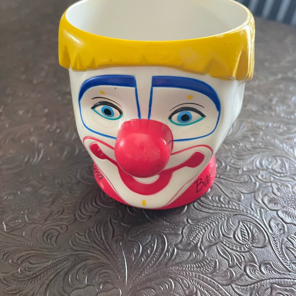 Ringling brothers. Colorful Clown Face Mug
